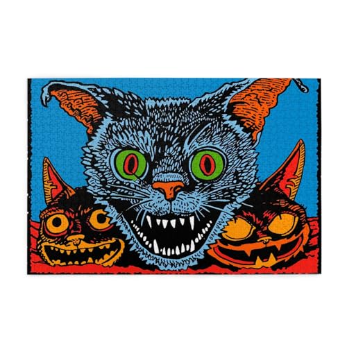 Jigsaw Puzzles1000 Teile Jkiegoq Maus Kopf Monster Gedruckt Pädagogische Intellektuelle Holzpuzzles Lustige Puzzles Stressabbau Spiel von JKIEGOQ