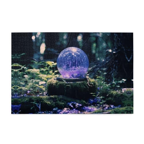 Jigsaw Puzzles1000 Teile Jkiegoq Mysterious Crystal Ball Printed Educational Intellectual Wooden Puzzles, Fun Puzzles, Stress Relieving Game Jigsaw Puzzles1000 Teile Jkiegoq Mysterious Crystal Ball Printed Educational Intellectual Wooden Puzzles, Fun Puzzles, Stress Relieving Game von JKIEGOQ