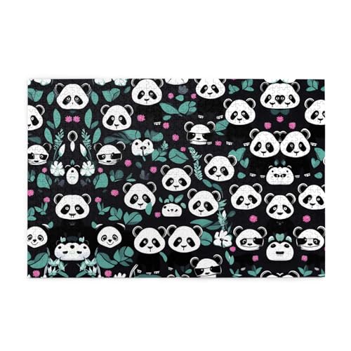 Jigsaw Puzzles1000 Teile Jkiegoq Panda Cute Face Printed Educational Intellectual Wooden Puzzles, Fun Puzzles, Stress Relieving Game Jigsaw Puzzles1000 Teile Jkiegoq Panda Cute Face Printed Educational Intellectual Wooden Puzzles, Fun Puzzles, Stress Relieving Game von JKIEGOQ