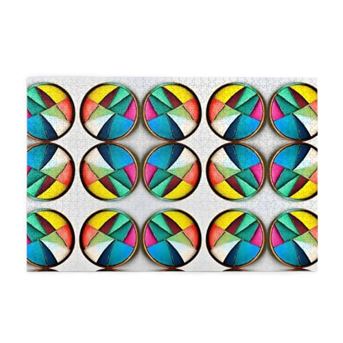 Jigsaw Puzzles1000 Teile Jkiegoq Runde Palette Gedruckt Pädagogische Intellektuelle Holzpuzzles Lustige Puzzles Stressabbau Spiel Jigsaw Puzzles1000 Teile Jkiegoq Runde Palette Gedruckt Pädagogische Intellektuelle Holzpuzzles Lustige Puzzles Stressabbau Spiel von JKIEGOQ