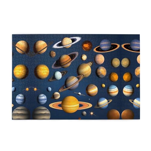 Jigsaw Puzzles1000 Teile Jkiegoq Sonnensystem Planeten Gedruckt Pädagogische Intellektuelle Holzpuzzles Lustige Puzzles Stressabbau Spiel Jigsaw Puzzles1000 Teile Jkiegoq Sonnensystem Planeten Gedruckt Pädagogische Intellektuelle Holzpuzzles Lustige Puzzles Stressabbau Spiel von JKIEGOQ