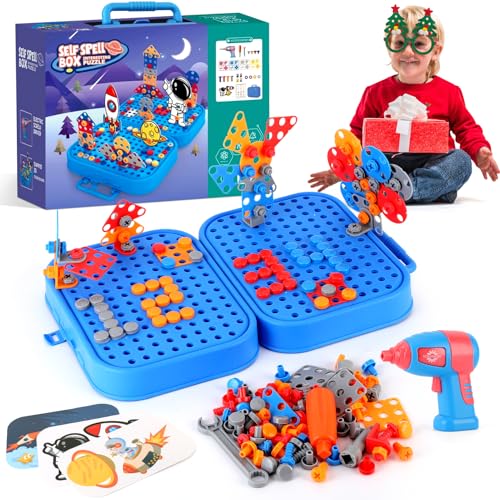 JKOKPMG Montessori Spielzeug Bauklotzspiel ab 2 3 4 5 Jahre, Kinderspielzeug Lernspiele Busy Board, 2D/3D Spielzeug Kinder Sortierspiel Geschenk für Mädchen Jungen JKOKPMG Montessori Spielzeug Bauklotzspiel ab 2 3 4 5 Jahre, Kinderspielzeug Lernspiele Busy Board, 2D/3D Spielzeug Kinder Sortierspiel Geschenk für Mädchen Jungen von JKOKPMG