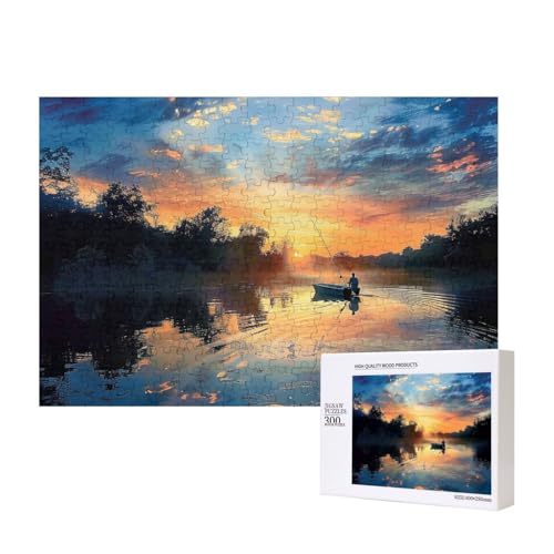 Intelligenz-Puzzle aus Holz, bedruckt, 40 x 28 cm, 300 Teile (verpackt), Lernspiel für Erwachsene, Heimdekoration, Puzzle von JKSEEPYN