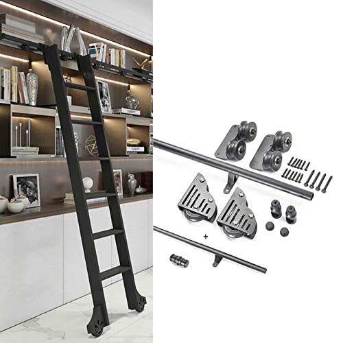 JKSVTF 1 m - 6 m runde Schiene, 100 cm Schienen-Set von JKSVTF