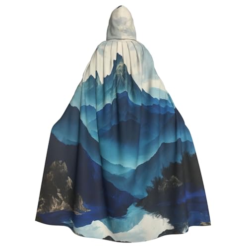 JKXUN Rocky Mountain Unisex-Kostüm, Cosplay-Kostüm, Halloween, Kapuzenumhang für Party, Verkleidung, volle Länge, Uniform-Bademantel von JKXUN