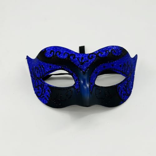 JLTC 2-stücke Halloween Ball Masken, Kleine Schönheit Kunststoff Geschnitzt, Spray Bemalt Und Bemalt Party Masken von JLTC