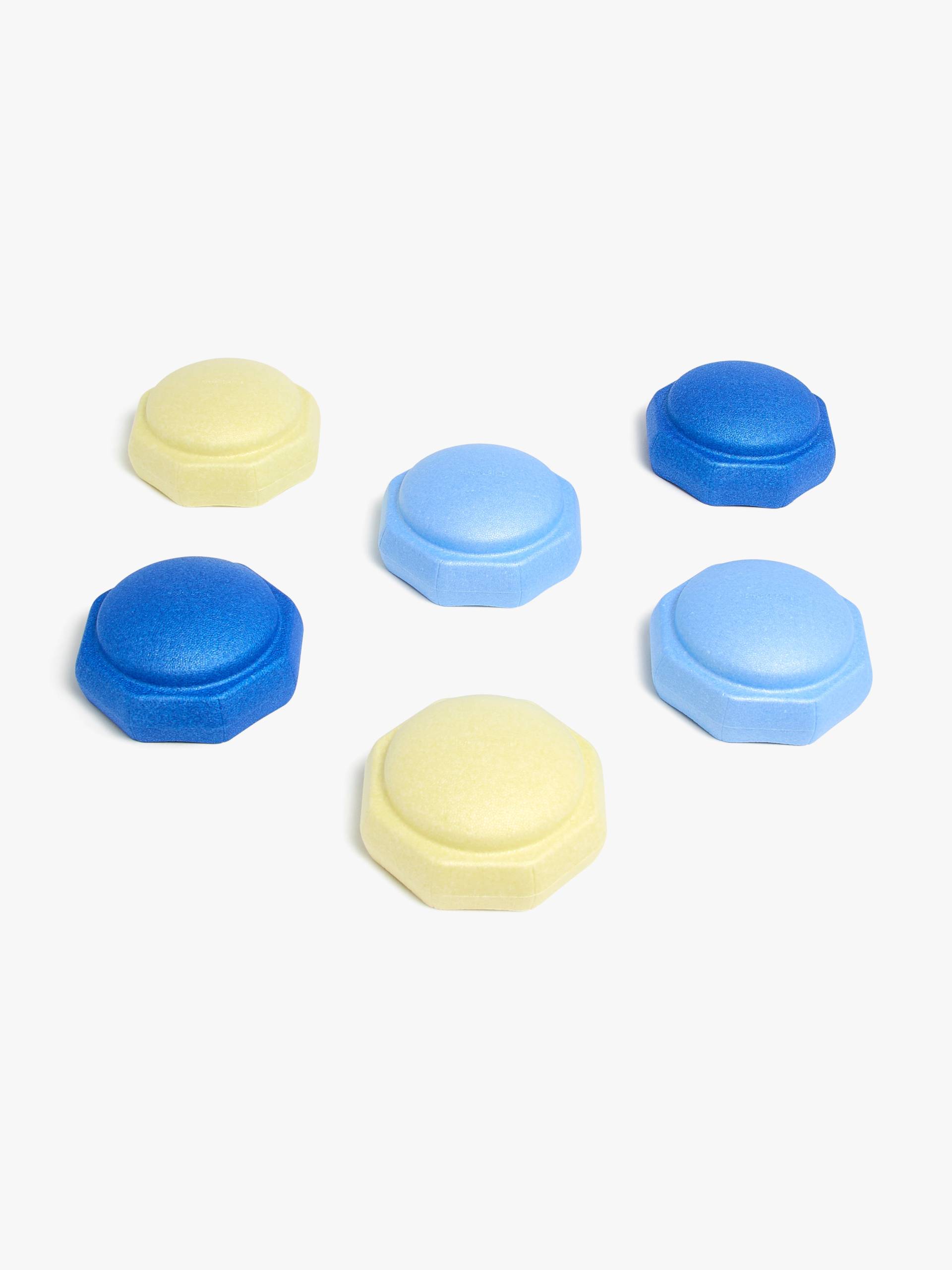 JLY Balancesteine 6er-Pack, Blau von JLY