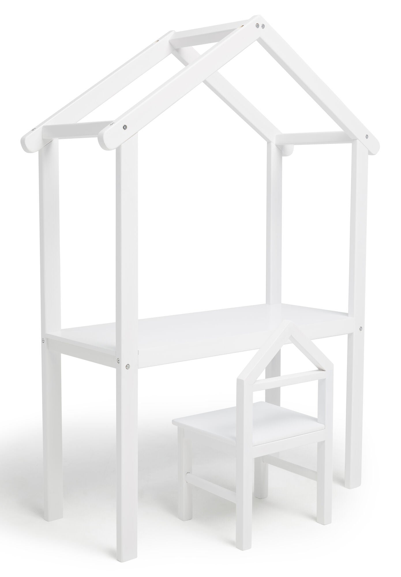 JLY  Haus Schreibtisch mit Stuhl, Weiß von JLY