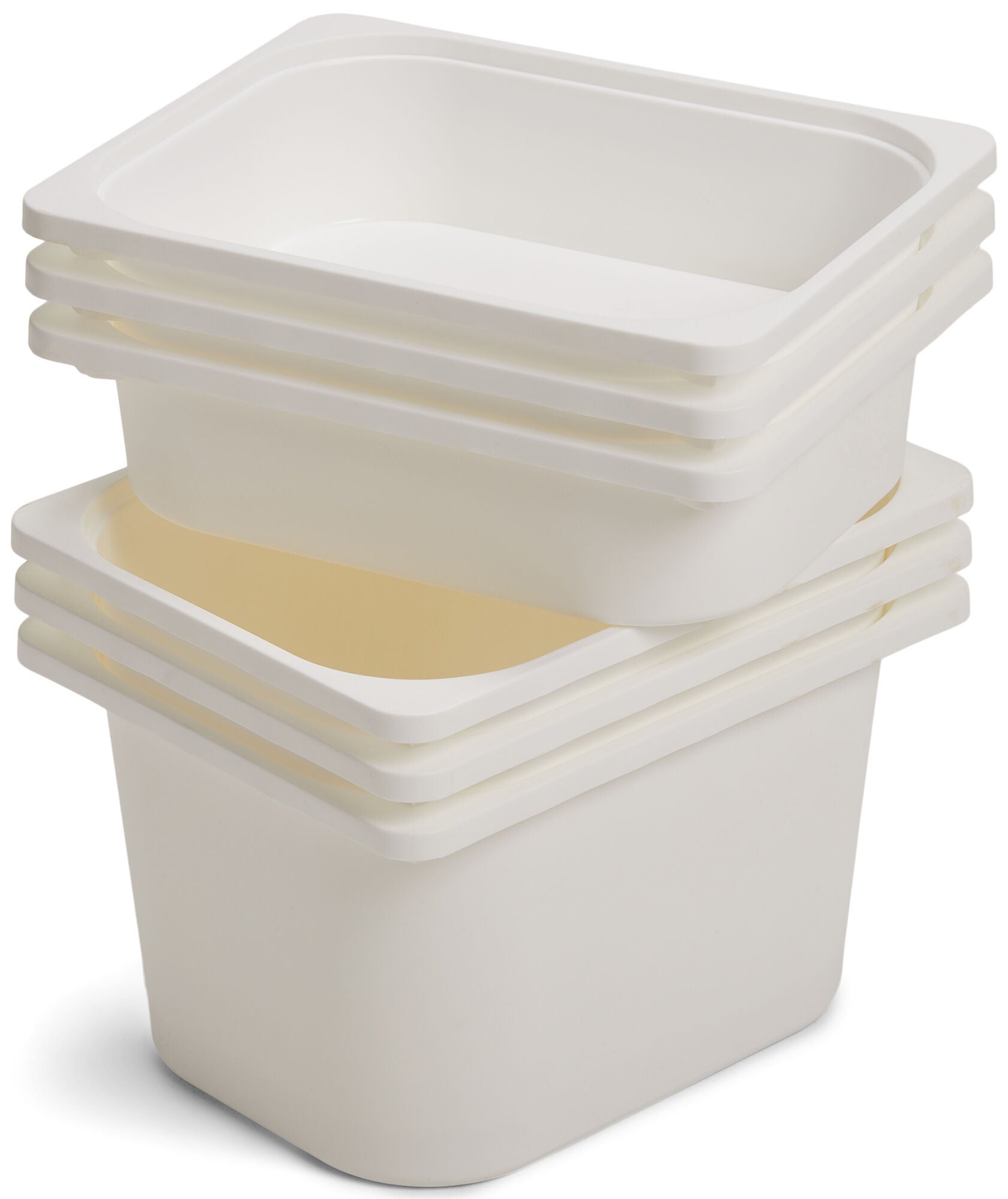 JLY Kästen Zwei Größen 3er-Pack, Weiß JLY Kästen Zwei Größen 3er-Pack, Weiß von JLY
