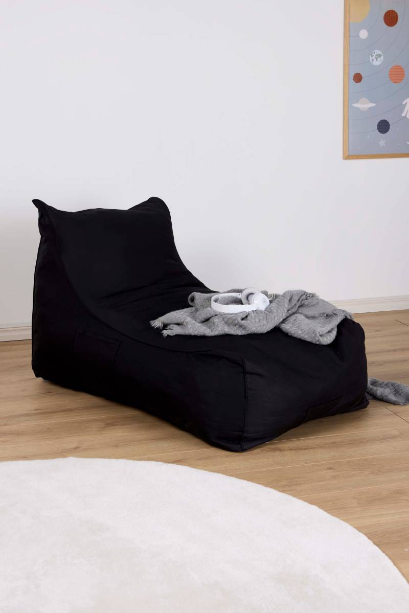 JLY Sitzsack 106x69 cm, Schwarz von JLY