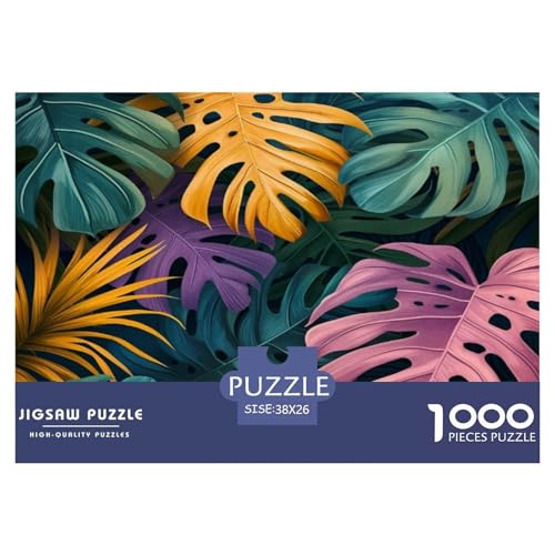 3D Dschungel Puzzle 1000-teilige Schwer Puzzle Spielzeug Lernspiel Impossible Herausforderungsspielzeug Für Erwachsene Und Kinder Ab 12 Jahren 38x26cm/1000pcs von JLZBXCUER