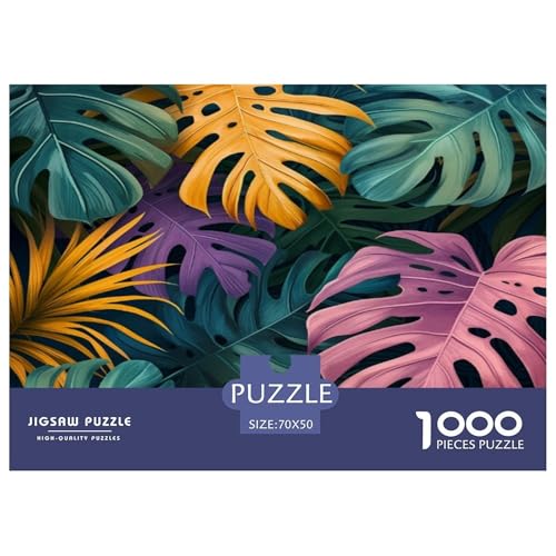3D Dschungel Puzzle 1000-teilige Schwer Puzzle Spielzeug Pädagogisches Spiel Impossible Herausforderungsspielzeug Für Erwachsene Und Kinder Ab 12 Jahren 70x50cm/1000pcs von JLZBXCUER
