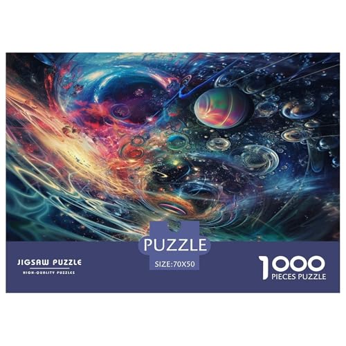 3D-Effekt Puzzle 1000 Teile Schwer Puzzle Spielzeug Lernspiel Impossible Herausforderung Spielzeug Für Erwachsene Und Kinder Ab 14 Jahren 70x50cm/1000pcs von JLZBXCUER