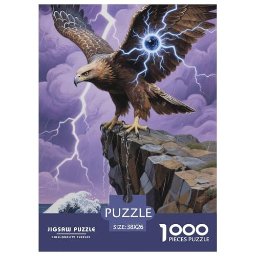 Adler Puzzles 1000 Teile Schwer Puzzle Spielzeug Lernspiel Impossible Herausforderung Spielzeug Für Erwachsene Kinder 38x26cm/1000pcs Adler Puzzles 1000 Teile Schwer Puzzle Spielzeug Lernspiel Impossible Herausforderung Spielzeug Für Erwachsene Kinder 38x26cm/1000pcs von JLZBXCUER