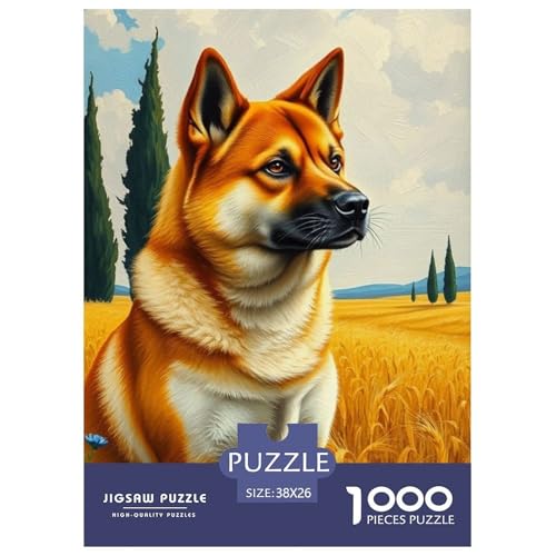Akita Hund Puzzles 1000 Teile Schwer Puzzle Spielzeug Lernspiel Impossible Herausforderung Spielzeug Für Erwachsene Und Kinder Ab 14 Jahren 38x26cm/1000pcs Akita Hund Puzzles 1000 Teile Schwer Puzzle Spielzeug Lernspiel Impossible Herausforderung Spielzeug Für Erwachsene Und Kinder Ab 14 Jahren 38x26cm/1000pcs von JLZBXCUER
