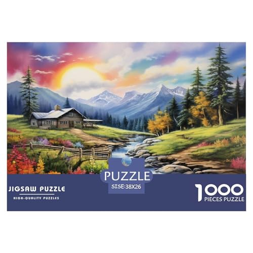 Alpine Serenität Puzzle 1000-teilige Schwer Puzzle Spielzeug Lernspiel Impossible Herausforderung Spielzeug Für Erwachsene Und Kinder in Bewährter 38x26cm/1000pcs Alpine Serenität Puzzle 1000-teilige Schwer Puzzle Spielzeug Lernspiel Impossible Herausforderung Spielzeug Für Erwachsene Und Kinder in Bewährter 38x26cm/1000pcs von JLZBXCUER
