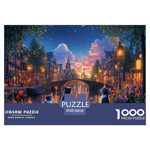 Amsterdamer Kanal Puzzles 1000-teilige Schwer Puzzle Spielzeug Lernspiel Impossible Herausforderungsspielzeug Für Erwachsene Und Kinder in Bewährter 38x26cm/1000pcs Amsterdamer Kanal Puzzles 1000-teilige Schwer Puzzle Spielzeug Lernspiel Impossible Herausforderungsspielzeug Für Erwachsene Und Kinder in Bewährter 38x26cm/1000pcs von JLZBXCUER