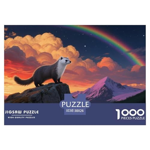 Arktischer Fuchs Puzzle 1000-teilige Schwer Puzzle Spielzeug Pädagogisches Spiel Impossible Wildtiere Herausforderung Spielzeug Für Erwachsene Und Kinder in Bewährter 38x26cm/1000pcs Arktischer Fuchs Puzzle 1000-teilige Schwer Puzzle Spielzeug Pädagogisches Spiel Impossible Wildtiere Herausforderung Spielzeug Für Erwachsene Und Kinder in Bewährter 38x26cm/1000pcs von JLZBXCUER