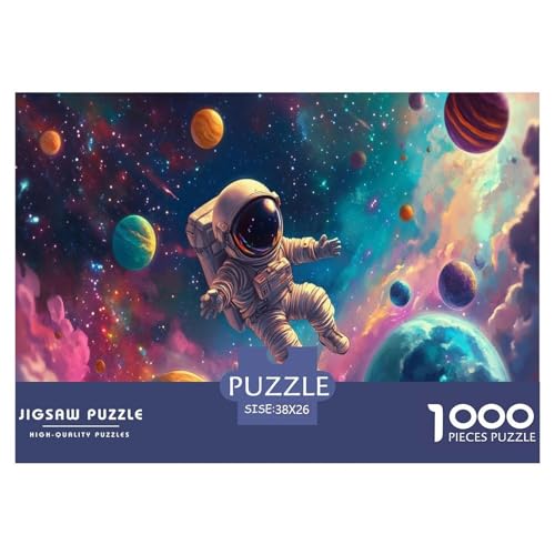 Astronaut Puzzle 1000 Teile Schwer Puzzle Spielzeug Pädagogisches Spiel Impossible Herausforderungsspielzeug Für Erwachsene Und Kinder Ab 14 Jahren 38x26cm/1000pcs Astronaut Puzzle 1000 Teile Schwer Puzzle Spielzeug Pädagogisches Spiel Impossible Herausforderungsspielzeug Für Erwachsene Und Kinder Ab 14 Jahren 38x26cm/1000pcs von JLZBXCUER