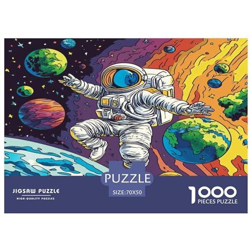 Astronaut Puzzles 1000 Teile Schwer Puzzle Spielzeug Pädagogisches Spiel Impossible Herausforderungsspielzeug Für Erwachsene Kinder 70x50cm/1000pcs Astronaut Puzzles 1000 Teile Schwer Puzzle Spielzeug Pädagogisches Spiel Impossible Herausforderungsspielzeug Für Erwachsene Kinder 70x50cm/1000pcs von JLZBXCUER