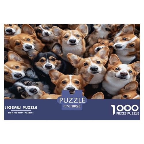 BAdler Hunde Puzzle 1000 Teile Schwer Puzzle Spielzeug Pädagogisches Spiel Impossible Herausforderungsspielzeug Für Erwachsene Und Kinder Ab 12 Jahren 38x26cm/1000pcs BAdler Hunde Puzzle 1000 Teile Schwer Puzzle Spielzeug Pädagogisches Spiel Impossible Herausforderungsspielzeug Für Erwachsene Und Kinder Ab 12 Jahren 38x26cm/1000pcs von JLZBXCUER