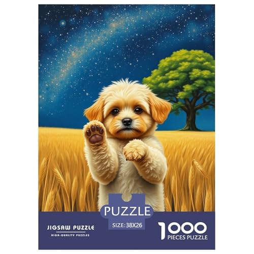 Bichon Frise Puzzles 1000 Teile Schwer Puzzle Spielzeug Pädagogisches Spiel Impossible Hund Herausforderungsspielzeug Für Erwachsene Und Kinder Ab 14 Jahren 38x26cm/1000pcs Bichon Frise Puzzles 1000 Teile Schwer Puzzle Spielzeug Pädagogisches Spiel Impossible Hund Herausforderungsspielzeug Für Erwachsene Und Kinder Ab 14 Jahren 38x26cm/1000pcs von JLZBXCUER