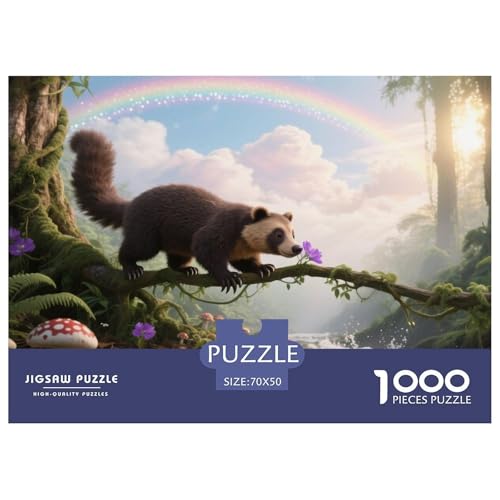 Binturong Puzzle 1000-teilige Schwer Puzzle Spielzeug Lernspiel Impossible Wildtiere Herausforderung Spielzeug Für Erwachsene Und Kinder Ab 14 Jahren 70x50cm/1000pcs Binturong Puzzle 1000-teilige Schwer Puzzle Spielzeug Lernspiel Impossible Wildtiere Herausforderung Spielzeug Für Erwachsene Und Kinder Ab 14 Jahren 70x50cm/1000pcs von JLZBXCUER
