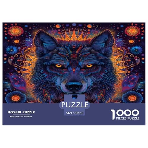 Blindende Wölfe Puzzle 1000 Teile Schwer Puzzle Spielzeug Lernspiel Impossible Herausforderungsspielzeug Für Erwachsene Und Kinder Ab 14 Jahren 70x50cm/1000pcs Blindende Wölfe Puzzle 1000 Teile Schwer Puzzle Spielzeug Lernspiel Impossible Herausforderungsspielzeug Für Erwachsene Und Kinder Ab 14 Jahren 70x50cm/1000pcs von JLZBXCUER