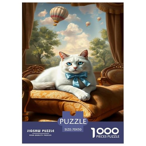 Britische Kurzhaare Puzzle 1000-teilige Schwer Puzzle Spielzeug Lernspiel Impossible Herausforderung Spielzeug Für Erwachsene Und Kinder Ab 12 Jahren 70x50cm/1000pcs Britische Kurzhaare Puzzle 1000-teilige Schwer Puzzle Spielzeug Lernspiel Impossible Herausforderung Spielzeug Für Erwachsene Und Kinder Ab 12 Jahren 70x50cm/1000pcs von JLZBXCUER