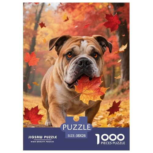 Bulldogss Puzzles 1000 Teile Schwer Puzzle Spielzeug Lernspiel Impossible Herausforderungsspielzeug Für Erwachsene Und Kinder Ab 12 Jahren 38x26cm/1000pcs Bulldogss Puzzles 1000 Teile Schwer Puzzle Spielzeug Lernspiel Impossible Herausforderungsspielzeug Für Erwachsene Und Kinder Ab 12 Jahren 38x26cm/1000pcs von JLZBXCUER