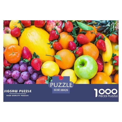 Bunte Früchte Puzzle 1000-teilige Schwer Puzzle Spielzeug Lernspiel Impossible Herausforderung Spielzeug Für Erwachsene Und Kinder in Bewährter 38x26cm/1000pcs Bunte Früchte Puzzle 1000-teilige Schwer Puzzle Spielzeug Lernspiel Impossible Herausforderung Spielzeug Für Erwachsene Und Kinder in Bewährter 38x26cm/1000pcs von JLZBXCUER