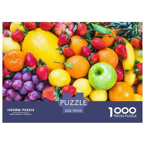 Bunte Früchte Puzzles 1000 Teile Schwer Puzzle Spielzeug Pädagogisches Spiel Impossible Herausforderungsspielzeug Für Erwachsene Kinder 70x50cm/1000pcs Bunte Früchte Puzzles 1000 Teile Schwer Puzzle Spielzeug Pädagogisches Spiel Impossible Herausforderungsspielzeug Für Erwachsene Kinder 70x50cm/1000pcs von JLZBXCUER