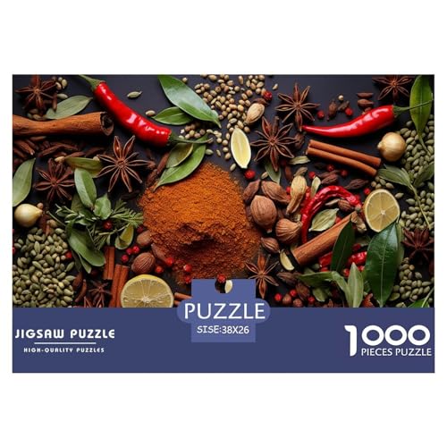 Bunte Gewürze Puzzles 1000 Teile Schwer Puzzle Spielzeug Lernspiel Impossible Herausforderung Spielzeug Für Erwachsene Und Kinder Ab 12 Jahren 38x26cm/1000pcs Bunte Gewürze Puzzles 1000 Teile Schwer Puzzle Spielzeug Lernspiel Impossible Herausforderung Spielzeug Für Erwachsene Und Kinder Ab 12 Jahren 38x26cm/1000pcs von JLZBXCUER