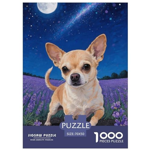 Chihuahua Puzzles 1000 Teile Schwer Puzzle Spielzeug Lernspiel Impossible Herausforderungsspielzeug Für Erwachsene Und Kinder Ab 12 Jahren 70x50cm/1000pcs Chihuahua Puzzles 1000 Teile Schwer Puzzle Spielzeug Lernspiel Impossible Herausforderungsspielzeug Für Erwachsene Und Kinder Ab 12 Jahren 70x50cm/1000pcs von JLZBXCUER