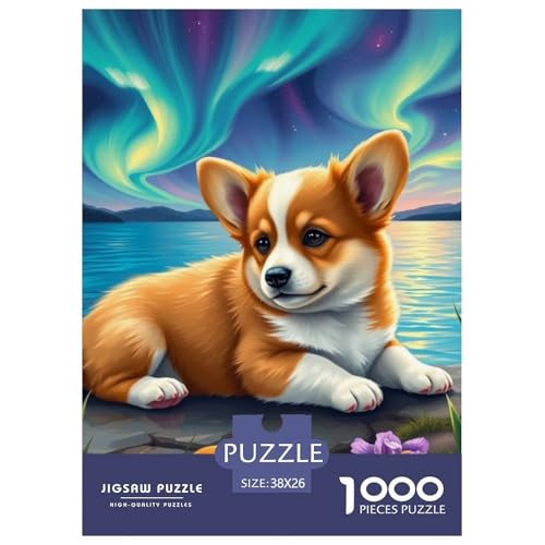 Corgi Puzzle 1000 Teile Schwer Puzzle Spielzeug Lernspiel Impossible Hund Herausforderungsspielzeug Für Erwachsene Und Kinder Ab 12 Jahren 38x26cm/1000pcs Corgi Puzzle 1000 Teile Schwer Puzzle Spielzeug Lernspiel Impossible Hund Herausforderungsspielzeug Für Erwachsene Und Kinder Ab 12 Jahren 38x26cm/1000pcs von JLZBXCUER