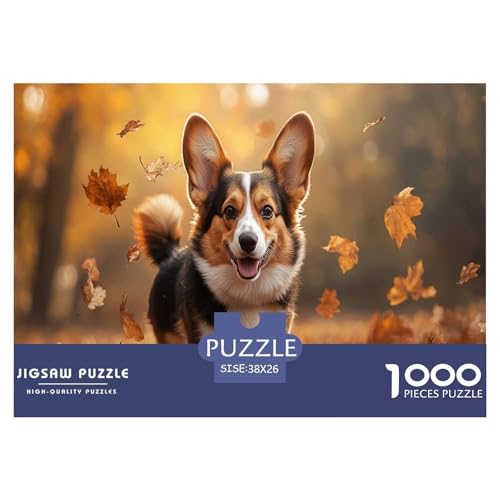 Corgi Puzzle 1000-teilige Schwer Puzzle Spielzeug Pädagogisches Spiel Impossible Herausforderungsspielzeug Für Erwachsene Und Kinder in Bewährter 38x26cm/1000pcs Corgi Puzzle 1000-teilige Schwer Puzzle Spielzeug Pädagogisches Spiel Impossible Herausforderungsspielzeug Für Erwachsene Und Kinder in Bewährter 38x26cm/1000pcs von JLZBXCUER