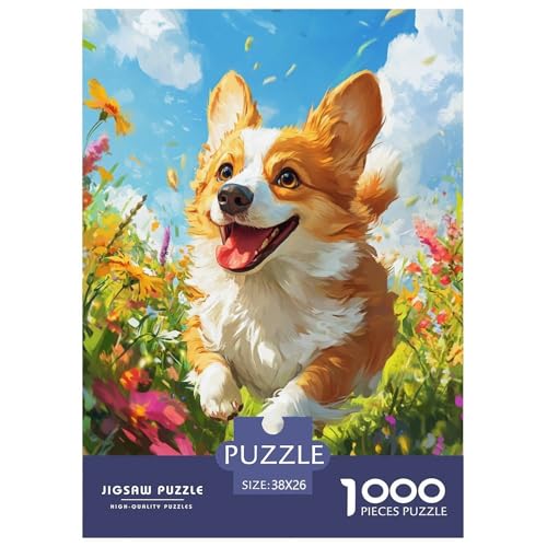 Corgi Puzzles 1000 Teile Schwer Puzzle Spielzeug Lernspiel Impossible Herausforderungsspielzeug Für Erwachsene Und Kinder Ab 12 Jahren 38x26cm/1000pcs Corgi Puzzles 1000 Teile Schwer Puzzle Spielzeug Lernspiel Impossible Herausforderungsspielzeug Für Erwachsene Und Kinder Ab 12 Jahren 38x26cm/1000pcs von JLZBXCUER