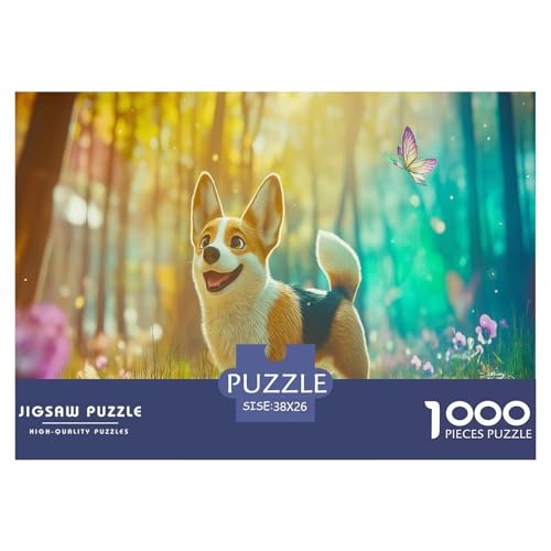 Corgi Puzzles 1000 Teile Schwer Puzzle Spielzeug Lernspiel Impossible Herausforderungsspielzeug Für Erwachsene Und Kinder Ab 14 Jahren 38x26cm/1000pcs Corgi Puzzles 1000 Teile Schwer Puzzle Spielzeug Lernspiel Impossible Herausforderungsspielzeug Für Erwachsene Und Kinder Ab 14 Jahren 38x26cm/1000pcs von JLZBXCUER