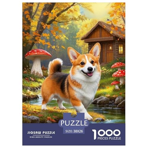 Corgi Puzzles 1000 Teile Schwer Puzzle Spielzeug Pädagogisches Spiel Impossible Herausforderungsspielzeug Für Erwachsene Kinder 38x26cm/1000pcs Corgi Puzzles 1000 Teile Schwer Puzzle Spielzeug Pädagogisches Spiel Impossible Herausforderungsspielzeug Für Erwachsene Kinder 38x26cm/1000pcs von JLZBXCUER