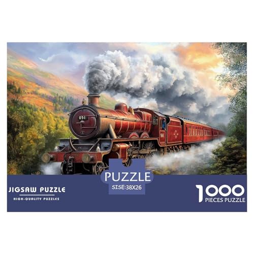 Dampfzug Puzzles 1000 Teile Schwer Puzzle Spielzeug Lernspiel Impossible Herausforderung Spielzeug Für Erwachsene Und Kinder Ab 12 Jahren 38x26cm/1000pcs Dampfzug Puzzles 1000 Teile Schwer Puzzle Spielzeug Lernspiel Impossible Herausforderung Spielzeug Für Erwachsene Und Kinder Ab 12 Jahren 38x26cm/1000pcs von JLZBXCUER