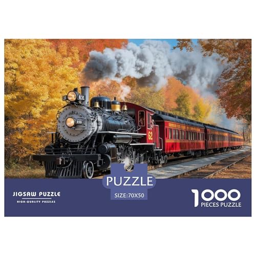 Dampfzug Puzzles 1000 Teile Schwer Puzzle Spielzeug Lernspiel Impossible Herausforderungsspielzeug Für Erwachsene Und Kinder Ab 12 Jahren 70x50cm/1000pcs Dampfzug Puzzles 1000 Teile Schwer Puzzle Spielzeug Lernspiel Impossible Herausforderungsspielzeug Für Erwachsene Und Kinder Ab 12 Jahren 70x50cm/1000pcs von JLZBXCUER