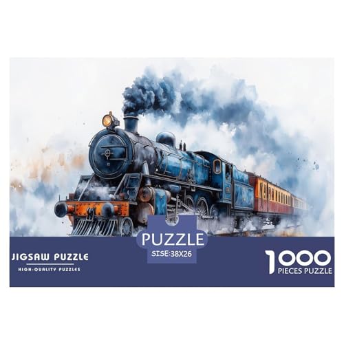 Dampfzug Puzzles 1000 Teile Schwer Puzzle Spielzeug Pädagogisches Spiel Impossible Herausforderung Spielzeug Für Erwachsene Und Kinder Ab 14 Jahren 38x26cm/1000pcs Dampfzug Puzzles 1000 Teile Schwer Puzzle Spielzeug Pädagogisches Spiel Impossible Herausforderung Spielzeug Für Erwachsene Und Kinder Ab 14 Jahren 38x26cm/1000pcs von JLZBXCUER