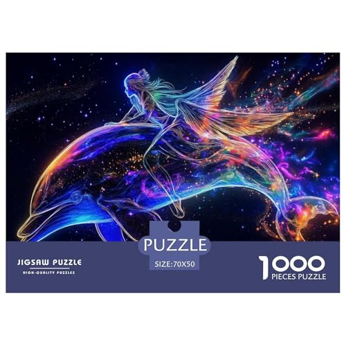 Delphin Puzzle 1000-teilige Schwer Puzzle Spielzeug Lernspiel Impossible Herausforderungsspielzeug Für Erwachsene Und Kinder in Bewährter 70x50cm/1000pcs Delphin Puzzle 1000-teilige Schwer Puzzle Spielzeug Lernspiel Impossible Herausforderungsspielzeug Für Erwachsene Und Kinder in Bewährter 70x50cm/1000pcs von JLZBXCUER
