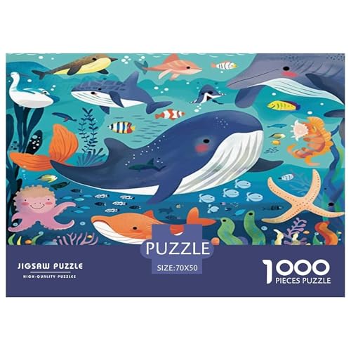 Delphin Puzzles 1000 Teile Schwer Puzzle Spielzeug Lernspiel Impossible Herausforderung Spielzeug Für Erwachsene Kinder 70x50cm/1000pcs Delphin Puzzles 1000 Teile Schwer Puzzle Spielzeug Lernspiel Impossible Herausforderung Spielzeug Für Erwachsene Kinder 70x50cm/1000pcs von JLZBXCUER