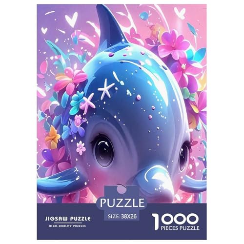 Delphin Puzzles 1000 Teile Schwer Puzzle Spielzeug Pädagogisches Spiel Impossible Herausforderung Spielzeug Für Erwachsene Kinder 38x26cm/1000pcs Delphin Puzzles 1000 Teile Schwer Puzzle Spielzeug Pädagogisches Spiel Impossible Herausforderung Spielzeug Für Erwachsene Kinder 38x26cm/1000pcs von JLZBXCUER