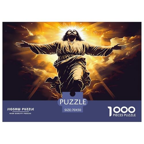 Der mythische Jesus Puzzle 1000-teilige Schwer Puzzle Spielzeug Lernspiel Impossible Herausforderung Spielzeug Für Erwachsene Und Kinder in Bewährter 70x50cm/1000pcs Der mythische Jesus Puzzle 1000-teilige Schwer Puzzle Spielzeug Lernspiel Impossible Herausforderung Spielzeug Für Erwachsene Und Kinder in Bewährter 70x50cm/1000pcs von JLZBXCUER