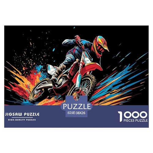 Dirt Bike Puzzle 1000 Teile Schwer Puzzle Spielzeug Lernspiel Impossible Herausforderungsspielzeug Für Erwachsene Kinder 38x26cm/1000pcs Dirt Bike Puzzle 1000 Teile Schwer Puzzle Spielzeug Lernspiel Impossible Herausforderungsspielzeug Für Erwachsene Kinder 38x26cm/1000pcs von JLZBXCUER