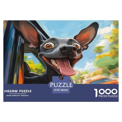Doberman Puzzles 1000 Teile Schwer Puzzle Spielzeug Pädagogisches Spiel Impossible Herausforderung Spielzeug Für Erwachsene Und Kinder Ab 12 Jahren 38x26cm/1000pcs Doberman Puzzles 1000 Teile Schwer Puzzle Spielzeug Pädagogisches Spiel Impossible Herausforderung Spielzeug Für Erwachsene Und Kinder Ab 12 Jahren 38x26cm/1000pcs von JLZBXCUER
