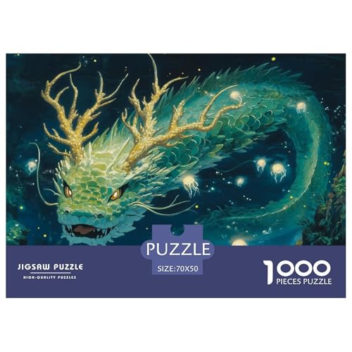 Drachen Puzzle 1000-teilige Schwer Puzzle Spielzeug Pädagogisches Spiel Impossible Herausforderung Spielzeug Für Erwachsene Und Kinder Ab 12 Jahren 70x50cm/1000pcs Drachen Puzzle 1000-teilige Schwer Puzzle Spielzeug Pädagogisches Spiel Impossible Herausforderung Spielzeug Für Erwachsene Und Kinder Ab 12 Jahren 70x50cm/1000pcs von JLZBXCUER