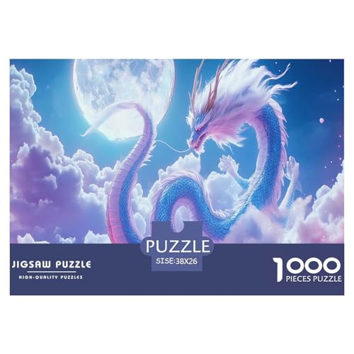 Drachen Puzzles 1000 Teile Schwer Puzzle Spielzeug Lernspiel Impossible Herausforderungsspielzeug Für Erwachsene Und Kinder in Bewährter 38x26cm/1000pcs Drachen Puzzles 1000 Teile Schwer Puzzle Spielzeug Lernspiel Impossible Herausforderungsspielzeug Für Erwachsene Und Kinder in Bewährter 38x26cm/1000pcs von JLZBXCUER